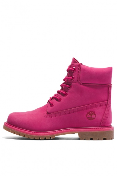 Bota Premium 6 Inch Waterproof Pink Nubuck