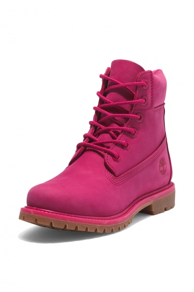 Bota Premium 6 Inch Waterproof Pink Nubuck
