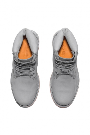 Bota Premium 6 Inch Waterproof Grey Nubuck
