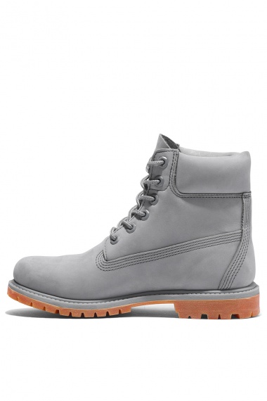 Bota Premium 6 Inch Waterproof Grey Nubuck