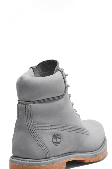 Bota Premium 6 Inch Waterproof Grey Nubuck