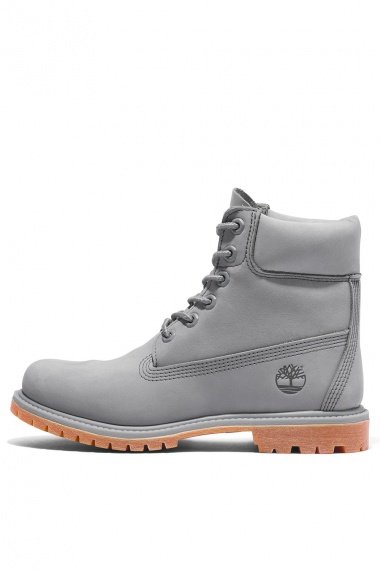 Bota Premium 6 Inch Waterproof Grey Nubuck