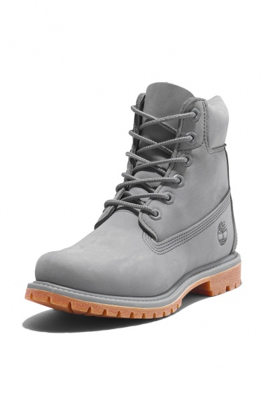 Bota Premium 6 Inch Waterproof Grey Nubuck