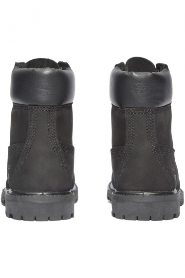 Bota Premium 6 Inch Waterproof Black Nubuck