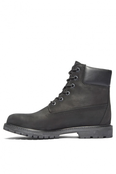 Bota Premium 6 Inch Waterproof Black Nubuck