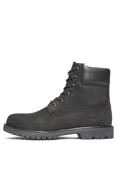 Bota Premium 6 Inch Waterproof Black Nubuck