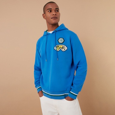 Sudadera Capucha Gafas Snow