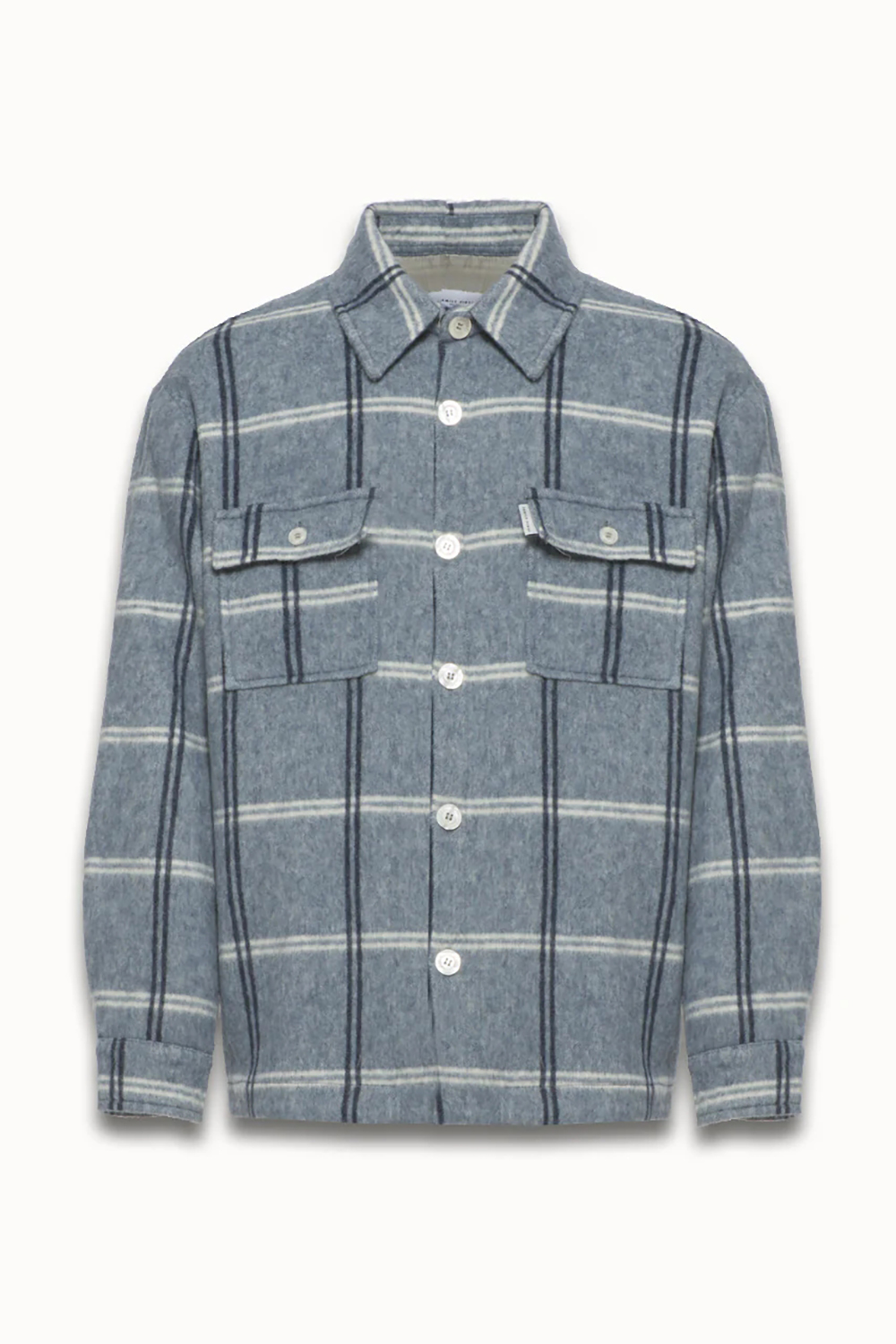 Sobrecamisa cuadros verde cheap