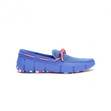 Mocasín Lace Loafer azul intenso