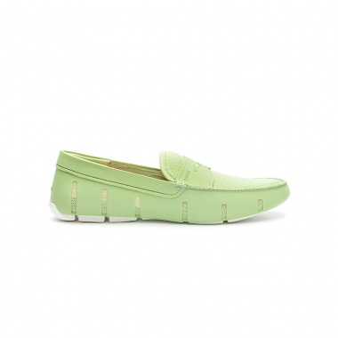 Mocasines Penny verde lima