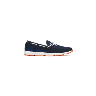 Mocasín Breeze Leap blanco marino naranja