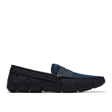 Mocasín Penny azul marino