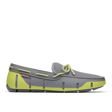 Mocasín Stride Lace gris verde