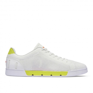 Zapatillas Breeze Tennis blanco y verde