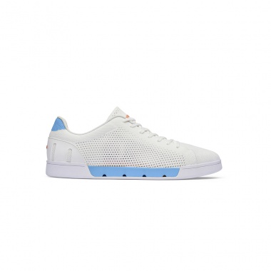 Zapatillas Breeze Tennis blanco celeste