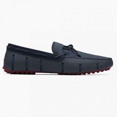 Mocasines Braided Lace marino