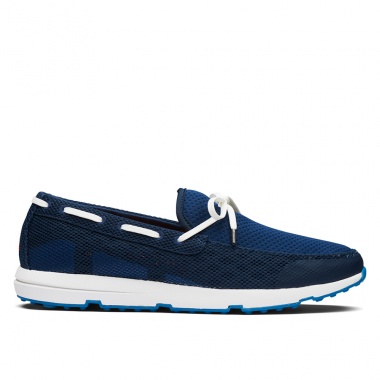 Mocasín Breeze Lace Navy White Blue
