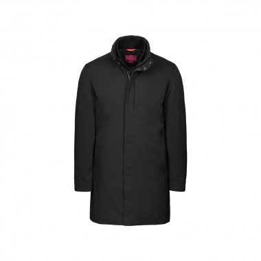 Abrigo Grenoble cuello alto negro
