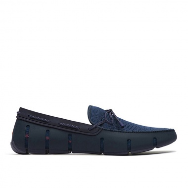 Mocasín Braided Lace marino