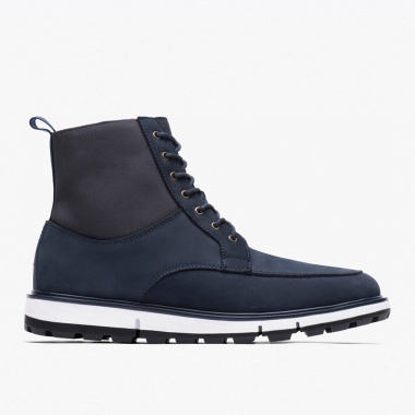 Botas Motion Count marino naranja