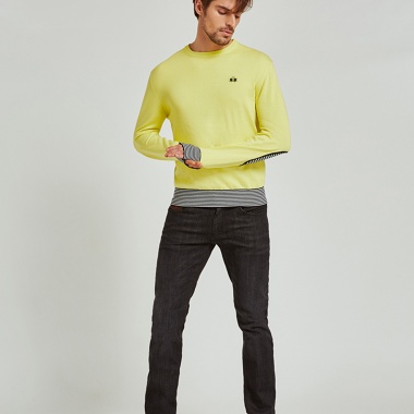 Jersey Amarillo con coderas