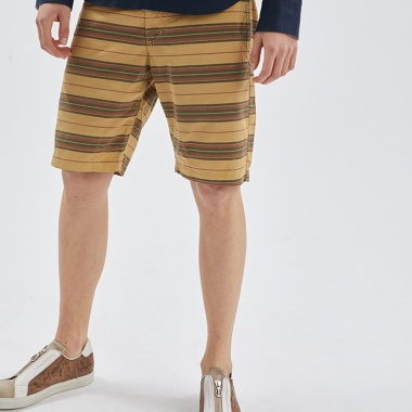 Bermuda Marrón y Beige
