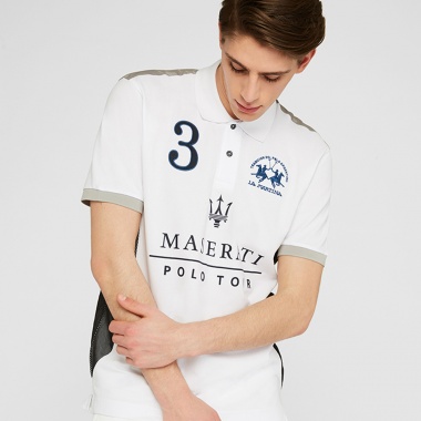 Polo Blanco Maserati