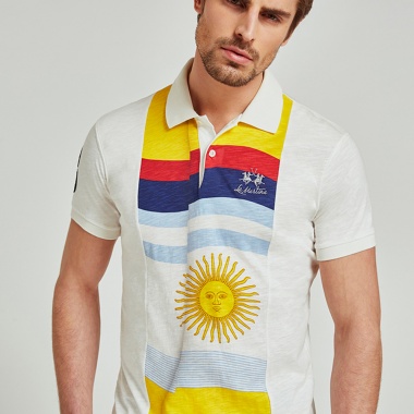 Polo Argentina de manga corta