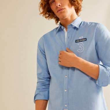 Camisa Huffie Azul