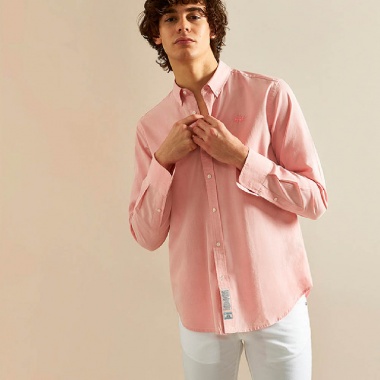 Camisa Polonio Rosa