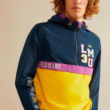 Chaqueta Kennith Azul y Amarillo