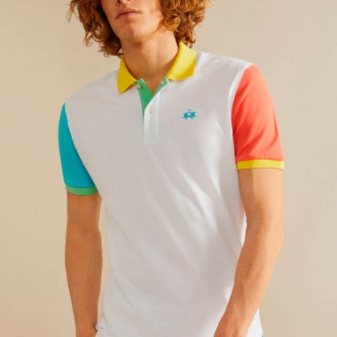Polo Warner Blanco