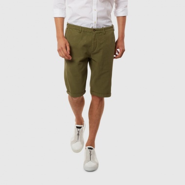 Bermudas Paulino verde hoja