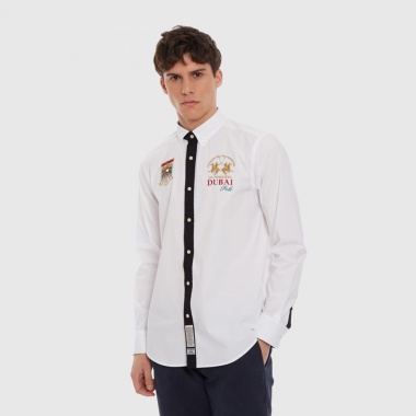 Camisa Pinkas selección Dubái blanco