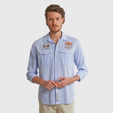 Camisa Parnwell azul