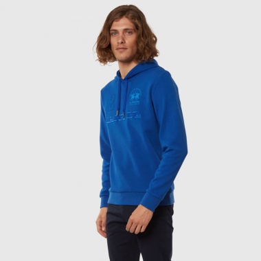 Sudadera Paoli azul eléctrico
