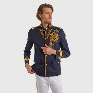 Chaqueta armada azul