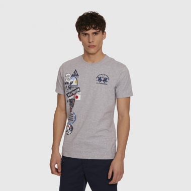 Camiseta Particular gris