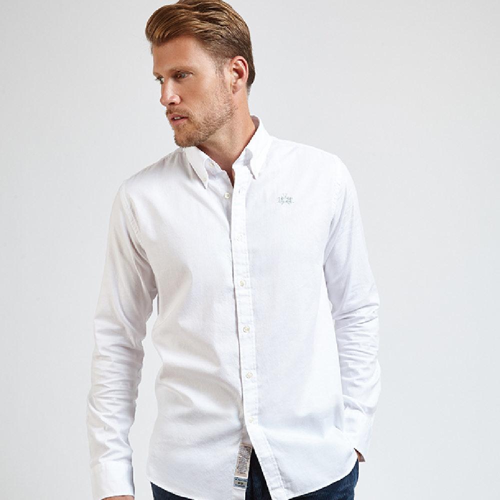 camisa blanca la martina