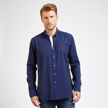 Camisa azul marino