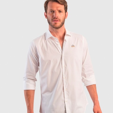 Camisa blanca de vestir