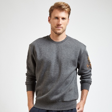 Sudadera redondo gris