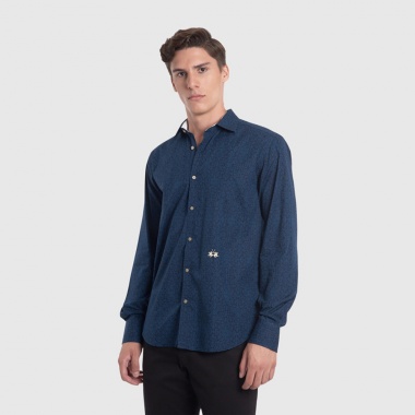 Camisa Quadrifoglio marino