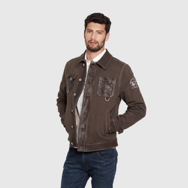 Chaqueta Quentin marrón "wren"