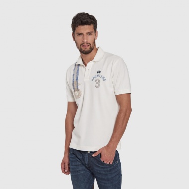 Polo Quartetto blanco