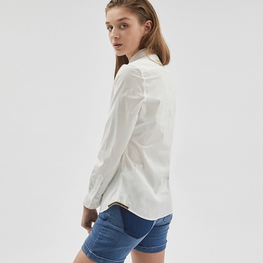 Camisa Beige de manga larga