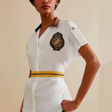 Camisa Azzurra Blanco