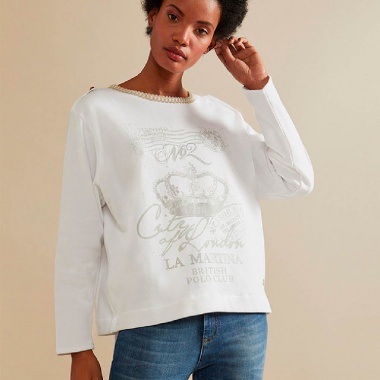 Sudadera Artemisa Blanco