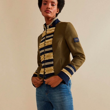 Chaqueta Amelia Verde militar