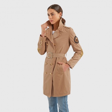 Gabardina Pietrasanta marrón